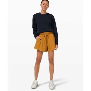 (4) $68 Lululemon Mellow In High-Rise Short 5" *Waffle Spiced Bronze‎